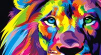 Lion Colorful Artwork4715716846 200x110 - Lion Colorful Artwork - Lion, Colorful, Batman, Artwork